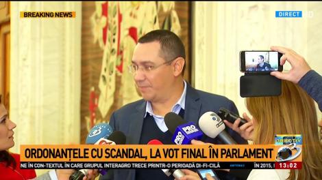 Victor Ponta: N-aș putea să nu mă fac de r&acirc;s și să nu votez deloc?