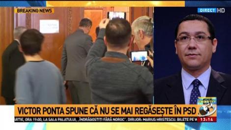 Victor Ponta: Nu sunt implicat în deciziile PSD