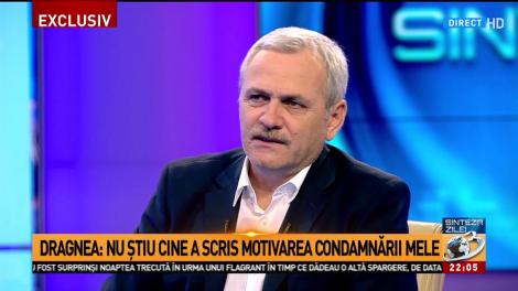 Liviu Dragnea: Nu știu cine a scris motivarea condamnării mele