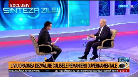 Liviu Dragnea, la Sinteza zilei: Majoritatea parlamentară nu poate fi ruptă