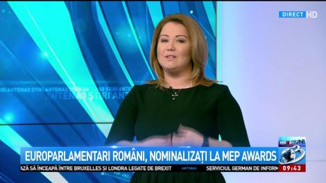 Europarlamentari rom&acirc;ni, nominalizați la MEP Awards