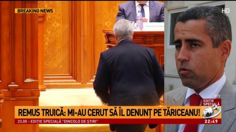 Remus Truică, pus sub presiune să facă denunțuri