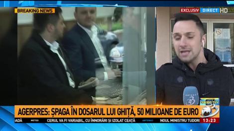 Surse: Un nou dosar pentru Sebastian Ghiță. 50 de milioane de euro ar fi șpaga din dosarul lui Ghiță, potrivit Agerpres