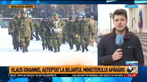 Klaus Iohannis, așteptat la bilanțul MApN