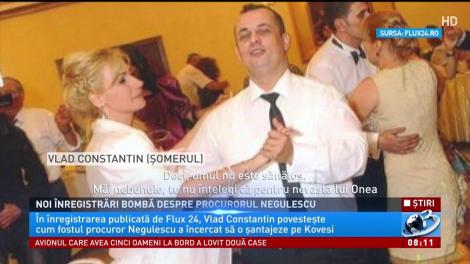 Noi înregistrări bombă despre procurorul Negulescu