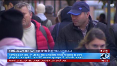 România atrage bani europeni în ritmul melcului