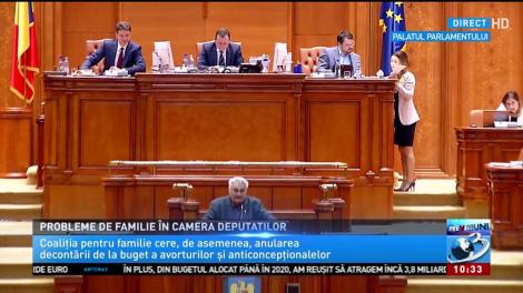 Probleme de familie în Camera Deputaților