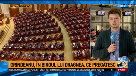 Premierul Sorin Grindeanu, &icirc;n biroul lui Liviu Dragnea. Ce pregătesc