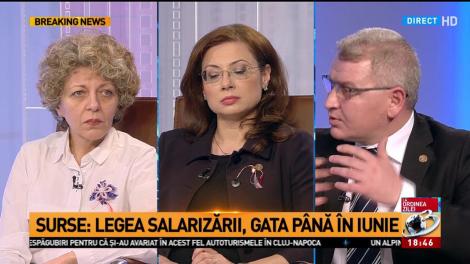 Surse: Legea Salarizării va fi gata p&acirc;nă &icirc;n luna iunie