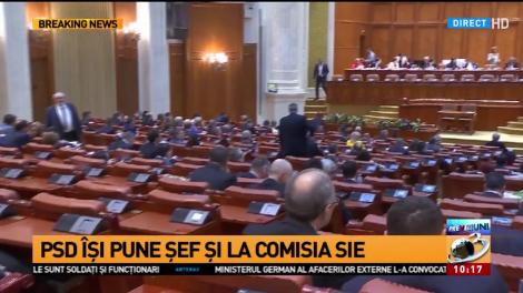 PSD își pune șef și la Comisia SIE