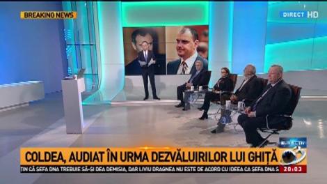 Coldea, audiat &icirc;n MARE SECRET la Parchetul General