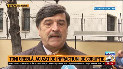 Toni Greblă, acuzat de infracțiuni de corupție