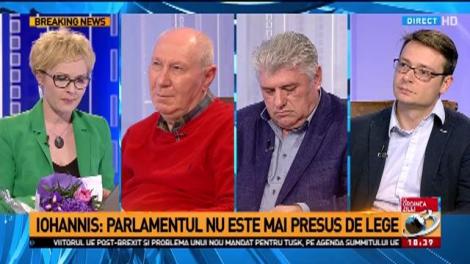 Iohannis, răspuns virulent după atacul Parlamentului.Iohannis: Parlamentul nu este mai presus de lege