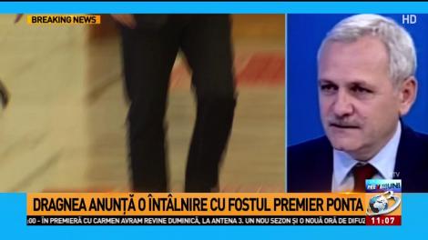 Dragnea anunță o &icirc;nt&acirc;lnire cu fostul premier Victor Ponta