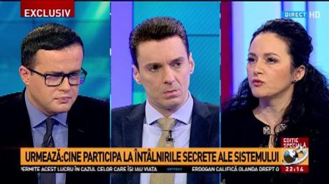 Alina Bica, în dialog cu Mihai Gâdea şi Mircea Badea