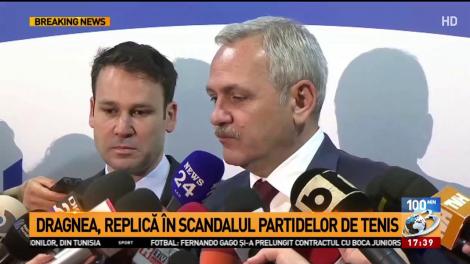 Liviu Dragnea, replică &icirc;n scandalul partidelor de tenis