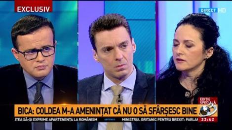 Alina Bica, despre relaţia de prietenie cu Elena Udrea şi Florian Coldea