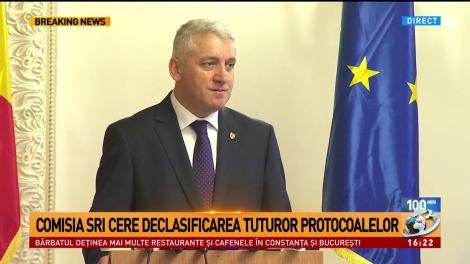 Comisia SRI cere declasificarea tuturor protocoalelor