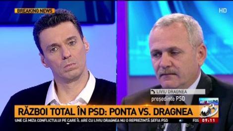 Război total &icirc;ntre Dragnea și Ponta