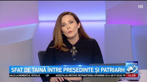 Sfat de taină între președinte și patriarh