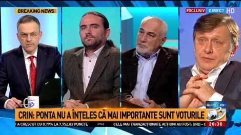 Crin Antonescu: Victor Ponta nu a înțeles că mai importante sunt voturile