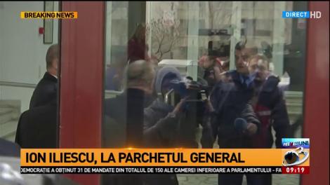 Ion Iliescu, la Parchetul General