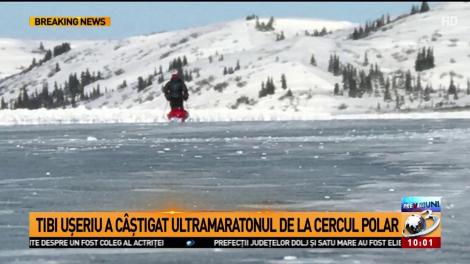 Tibi Ușeriu a câștigat ultramaratonul de la cercul polar