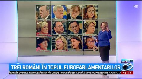 Be EU: 3 români în topul europarlamentarilor