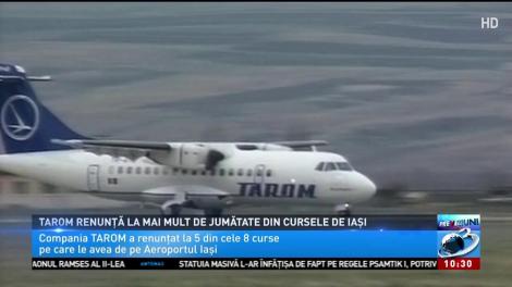 Ți-ai rezervat un zbor către Italia? Tarom renunță la mai mult de jumătate din cursele de pe aeroportul din Iași. Compania nu oferă informații