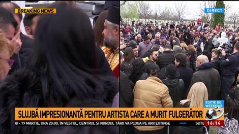 Marii artiști, lacrimi și rugăciuni pentru Ileana Ciuculete