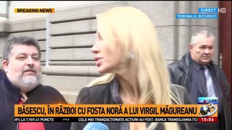 Traian Băsescu, &icirc;n război cu fosta noră a lui Virgil Măgureanu. Fostul președinte cere daune de 100.000 de euro