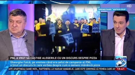 PNL a vrut să c&acirc;știge alegerile cu un discurs despre pizza