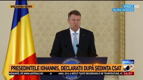 Iohannis, după ședința CSAT: O subunitate a armatei române va participa la grupul de luptă al NATO în Polonia