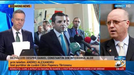 Dezvăluiri despre Daniel Constantin din interiorul ALDE