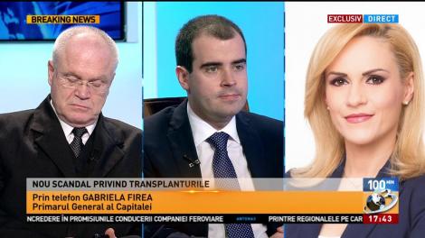 Nou scandal privind transplanturile. Primarul Gabriela Firea dă lămuriri în acest sens