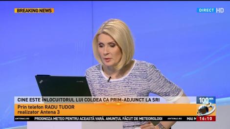 Radu Tudor, despre înlocuitorul lui Florian Coldea la SRI