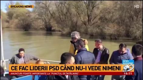 PSD și-a dus senatorii la mânăstire