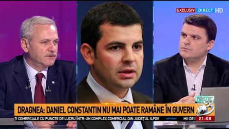 Liviu Dragnea, despre excluderea lui Daniel Constantin din Guvern: „E foarte greu pentru premier să nu țină cont de vot!”