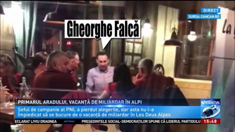 Primarul Aradului, vacanță de miliardar în Alpi