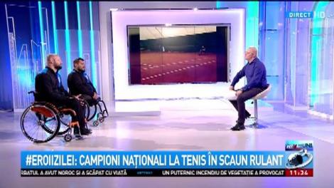 Sunt țintuiți în scaun rulant, dar asta nu i-a împiedicat să devină campioni naționali la tenis! O poveste despre învingători!