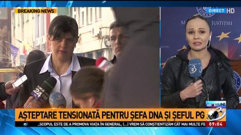 Așteptare tensionată pentru șefa DNA și șeful Parchetului General