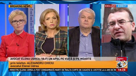 Avocatul Elenei Udrea: Așteptați-vă să venim și noi cu argumente
