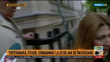Ion Ficior, condamnat la 20 de ani de închisoare