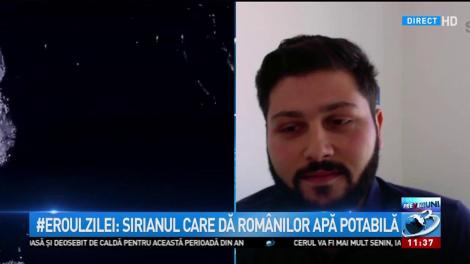 Eroul Zilei: Sirianul care dă românilor apă potabilă