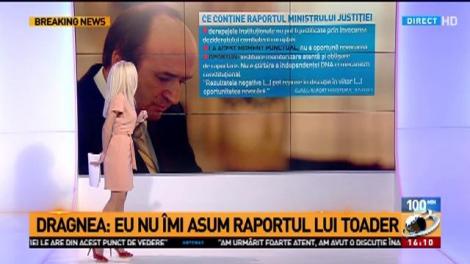 Ce conține raportul ministrului Justiției