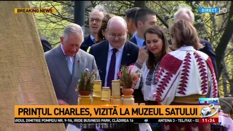 Printul Charles, la Muzeul Satului