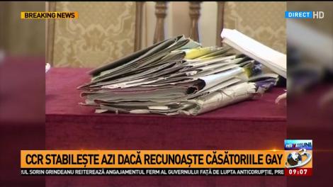 Curtea Constituţională stabilește dacă recunoaște căsătoriile gay