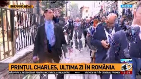 Ultima zi în România a prinţului Charles