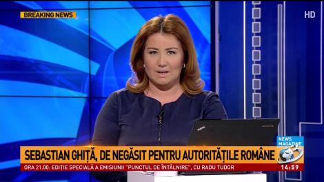 Carmen Dan: Nu avem indicii unde s-ar afla Sebastian Ghiță