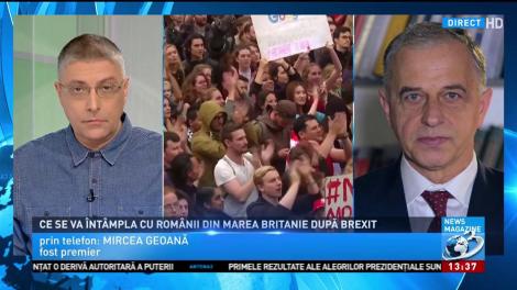 Mircea Geoană, despre ce se va întâmpla cu românii din Marea Britanie după Brexit. Ce categorie va fi cea mai afectată